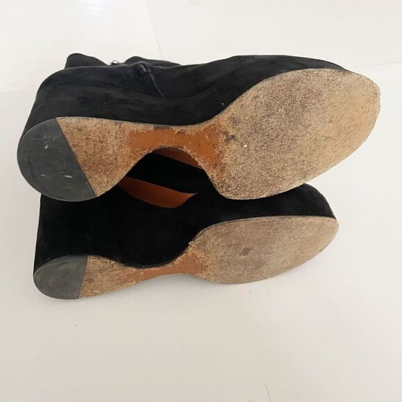 Clergerie Paris BELEN Suede Platform Boot Black size 9 $795.00 - Picture 6 of 8